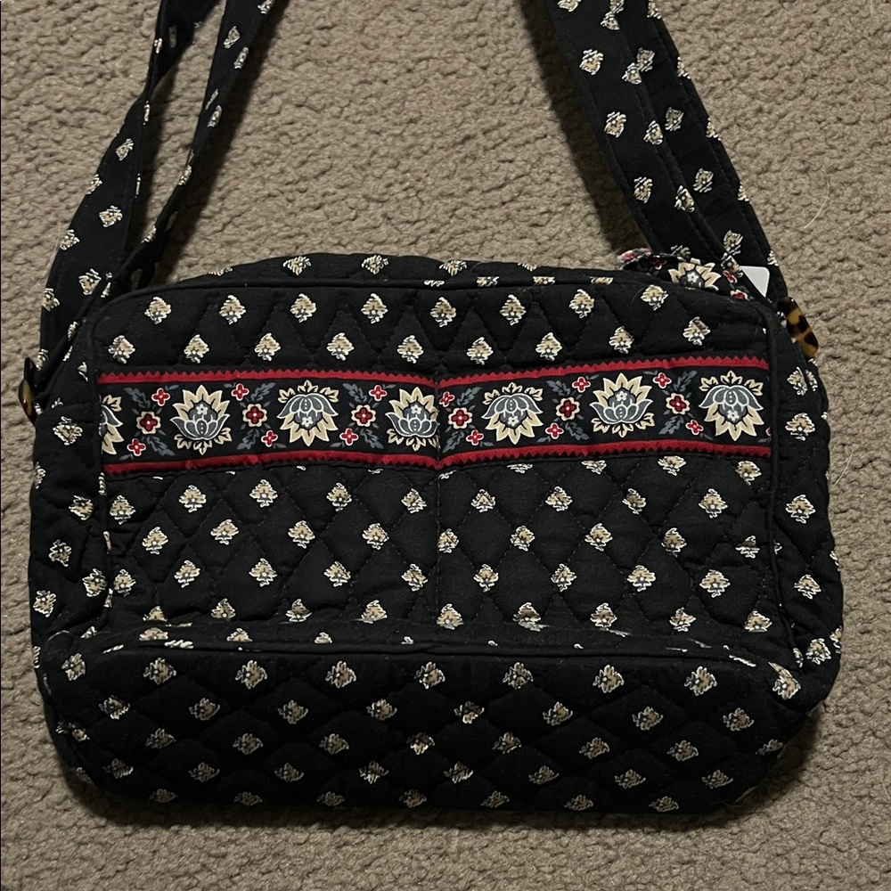 Vera Bradley Black Quilted Women's Bag